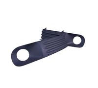 QINSHU 2x Per VW Per T5 Per Transporter 2003-2009 Griglia Paraurti Anteriore Copertura Fendinebbia Sinistra E Destra Faro Fendinebbia