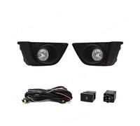 QINSHU Adatto Per JAZZ 2014 2015 2016 2017 DRL Fendinebbia Luci Diurne LED Cavi Interruttore Relè Paraurti Guida Faro Fendinebbia(US model LED Yellow)