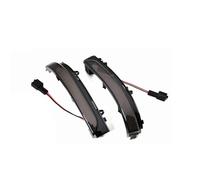 QINSHU Car Laterale Indicatore Indicatore Direzione Dinamico A LED Specchietto Retrovisore Laterale Per Per GOL Per Saveiro Per Voyage Per FOX UP(Smoked)