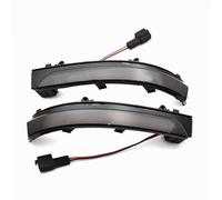 QINSHU Car Laterale Indicatore Indicatore Direzione Dinamico LED Specchietti Laterali Indicatore Sequenza Per Per Jetta Per Voyage Per Saveiro G6 G7 Per Geracao 6/7/8 UP(Dynamic Smoked)