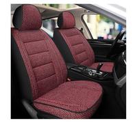 QINSHU Coprisedile Universale Per Auto Cuscino Singolo Anteriore Suv Truck Van Protezione All-inclusive Coprisedili(Wine red)