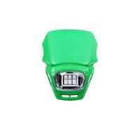 QINSHU Faro Anteriore Per Moto Da Per Cross, A LED, Faretti Per La Maggior Parte Degli Accessori Per Motocross E Fuoristrada Luci Anteriori Per Moto(Green)