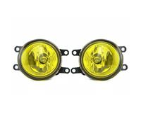 QINSHU Fendinebbia Auto Per for Toyota Per 4Runner Per Avalon Per Highlander Per Matrix Per Prius III Per Sienna Per Solara Fendinebbia A Specchio Gialli 2 Pezzi