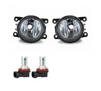 QINSHU Fendinebbia Auto Per Opel Per Agila Per Astra Per GH Per Corsa D Per Meriva A Per OPC 9270157 1 Coppia Di Fari Fendinebbia Anteriori Sinistro E Destro(With M10 Ice Blue)