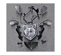 QINSHU luce Moto Assemblea Per FZ1N FZ1 2006 2007 2008 2009 2010 2011 2012 2013 2014 2015 Set Faro Moto Testa Gruppo Luce Specchio Indicatori Direzione(Style C)