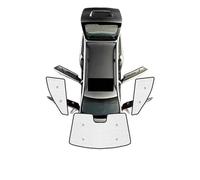 QINSHU per BYD per Atto3 per Atto 3 per Yuan per Plus 2022-2024 Auto Parasole Parabrezza Anti-UV Visiera Tende da Sole Copertura Coprisole Auto