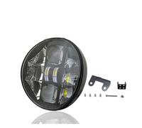 QINSHU Per Softail Per Breakout Per FXSB 2013-2017 Kit Staffa Di Estensione Fari Anteriori A LED 12V Con Abbaglianti/anabbaglianti DRL Luci Anteriori Per Moto