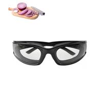 Qinsky Occhiali for Cipolle,Bicchiere per Occhiali a Cipolla Occhiali Antispruzzo Senza Lacrime Protezione per Gli Occhi Tagliaverdure Occhiali da Taglio for Cipolle per Donna Uomo Cucina Gadget