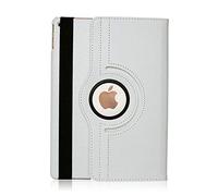 QINYUP Cover per iPad Air Modello A1474 A1475 A1476 Custodia Retina Auto Sleep Cover per Custodia iPad Air 2013 Release 360 Gradi rotanti-per iPad Air White