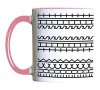 Qinyuyang Funny Coffee Mugs F**k This Shit Hidden Message Swear Word Mug Sarcastic Tea Cup Adult Humour Mug Ceramic Office Humor Sarcastic Workplace Cup,Rosa