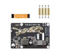QINZITAO Adattatore da PCIe a Nvme Power over Ethernet Funzione NVMe Solid Disk 2230/2242/2260/2280 Velocità veloce Lettura scrittura