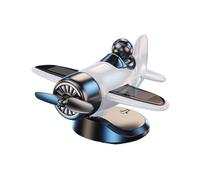 QINZITAO Aerei rotanti a energia solare, decorazione automatica per cruscotto auto, non necessita di batteria, facile installazione per auto