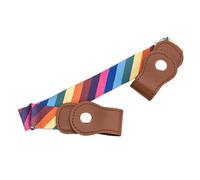 QINZITAO Cintura regolabile in pelle PU per una comoda cintura elastica sicura per l'uso quotidiano abiti casual