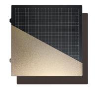 QINZITAO La polvere ad alta resistenza della fibra dei carboni del piatto 430x430mm di stampa ha ricoperto il piatto d'acciaio per uso industriale
