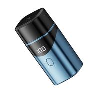 QINZITAO Moda Uomini Rasoio Elettrico Viaggio Impermeabile Ricaricabile Viaggio Trimmer Strumento di Rasatura Rapida per Uso Multifuntional