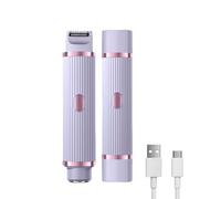 QINZITAO Raschietto a doppia testa 2 in 1 Capelli Elettrico Trimmer Per Le Donne Ascelle Area Privata Gamba Capelli Corpo Forbici