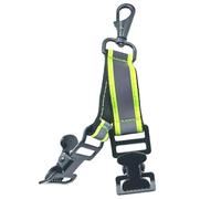 QINZITAO Riflettente Doppio Ended Guanti Titolare Cinghia Professionale Poliestere Guanti Clip Attrezzature Allegati