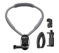 QINZITAO Supporto magnetico da collo per fotocamera, supporto magnetico sul petto, per un comodo utilizzo e stabile, attacco rapido per telefono da 4,7 a 7,2 pollici