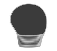 QINZITAO Tappetino ergonomico per mouse, poggiapolsi, massaggiante, salvaspazio, in memory foam, antiscivolo, base per computer