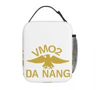 QIOEURYU Borsa per Pranzo Unisex Design - Ottieni look con Magnum PI - Scatole per pranzo termiche isolate per alimenti della guerra del Vietnam per Campeggio,Picnic,Scuola,Ufficio