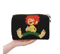 QIOEURYU Borse da viaggio Pumuckl è una goblin invisibile Borsa cosmetica Organizzatore trucco Tasca per la toilette Riporzione Dopp Regali per le vacanze all'aperto