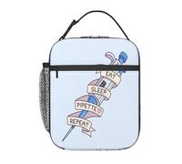 QIOEURYU Borse per bambini Ragazzi e ragazze Sacchetto di scuola Pipetta Sonno Mangiare Ripetere Un sacchetto per pranzo Tempo libero Regali per le vacanze all'aperto