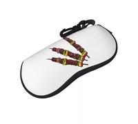 QIOEURYU Custodia per occhiali, scatola protettiva per occhiali da sole da conchiglia solare per donni, uomini morbidi, tasca per contenitori, scatola compatta e portatile