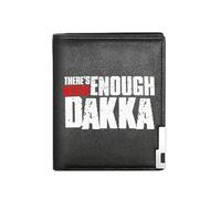 QIOEURYU Portafoglio da uomo Non c'è mai abbastanza business Casual da uomo elegante Semplice Pratica Stampa Grafica Creativa