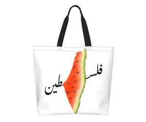 QIOEURYU Tote Borse a Spalla Tela Casual Uomo Donna Questo Non È Un Anguria Sacchetti Della Spesa Grande Capacità Parodia Magritte Anguria Borsa A Tracolla Loisirs Confort Regali di vacanza