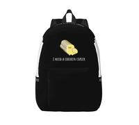 QIOEURYU Zaini Borsa a tracolla Borse per petto Voglio un clonatore di pollo Tela semplice ed elegante per le donne Tempo libero Regali per le vacanze all'aperto