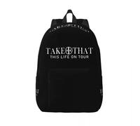QIOEURYU Zaini Borsa a tracolla Take That This Life On Tour 2024 Casual High School Business Daypack per uomo donna Borsa a tracolla per laptop per tempo libero Regali per le vacanze all'aperto