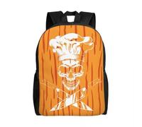 QIOEURYU Zaini per tempo libero Chef Cooking Croce Coltello da viaggio Donne Uomini Scuola Computer Bookbag Borse per studenti universitari Regali per le vacanze all'aperto