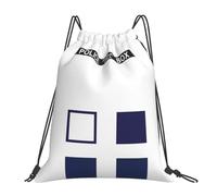 QIOEURYU Zaino Blu Chiamata Pubblica Casual Portatile Con Cordoncino Borse Sportive Borse Libro Borse Per La Scuola Loisirs All'aperto Regali di Vacanza