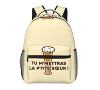 QIOEURYU Zaino Mi Manderai La Sorellina! Ragazzi Ragazze Bookbag Studenti Borse Scolastiche Laptop Zaino Borsa A Tracolla Tempo Libero All'aperto