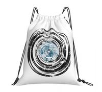 QIOEURYU Zaino Vecchi Dischi In Vinile Urban G-Grunge V2 Moda Portatile Borse Con Coulisse Borsa Sportiva Borse Libro Borse Per Uomo Donna Studenti Loisirs All'aperto Regali di Vacanza