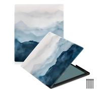 QIOFEARTH Custodia per tablet BOOX Note Air 3 C/Note Air 122 pollici, sottile, leggera e rigida, custodia protettiva con portapenne integrato, fornita con punte per penna BOOX (Misty Mountain)