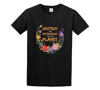 QIONG YANG Destroy The Patriarchy Not The Planet Feminist Giftdestroy The Patriarchy Not The Planet Feminist T-Shirt Black 3XL