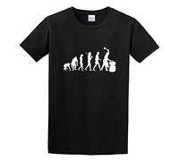 QIONG YANG Standard Edition Forgeron Forgerons Enclume Evolution Tailles T-Shirt Black 3XL