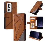 QiongniAN Compatibile con Realme C71 4G Custodia Cover,Compatibile con Realme C71 4G Custodia Flip in pelle PU Cover Brown