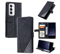 QiongniAN Compatibile con Realme C71 4G Custodia Cover,Compatibile con Realme C71 4G Custodia Flip in pelle PU Cover Black