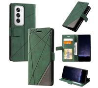 QiongniAN Compatibile con Realme C71 4G Custodia Cover,Compatibile con Realme C71 4G Custodia Flip in pelle PU Cover Green