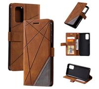 QiongniAN Cover per Samsung Galaxy A13 4G,Custodia in Pelle Custodia per Samsung SM-A135F/DS Galaxy A13 4G / SM-A135M/DS SM-A135F/DSN SM-A135F SM-A135M Custodia Cover Case Brown