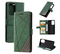 QiongniAN Cover per Samsung Galaxy A33 5G,Custodia in Pelle Custodia per Samsung SM-A336B/DSN Galaxy A33 5G / SM-A336E/DS SM-A336E/DSN SM-A336M/DSN SM-A3360 Custodia Cover Case Green