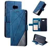 QiongniAN Cover per Samsung Galaxy J7 Prime 2,Custodia per Samsung SM-G611FF/DS Galaxy J7 Prime 2 / Galaxy On7 Prime 2018 / SM-G610F/DD Galaxy On NXT/Galaxy J7 Prime Custodia Cover Case Blue