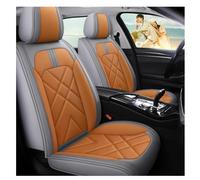 QIOZO ar Coprisedili universali set completo per Peugeot 508 GT Line GT-Line Hybrid 607 ricambi auto/impermeabile, colore arancione