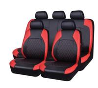 QIOZO coprisedili universali per auto adatto per Audi A3 8P Sportback A3 8P Sportback S A3 8L A3 Sportback A3 8V Sportback Accessori per auto_nero rosso
