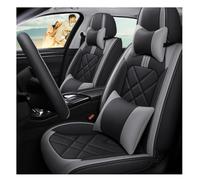 QIOZO Set completo di coprisedili universali per Renault Clio Duster Clio 4 Espace Seat Leon Ibiza Mitsubishi Lancer X Pajero Outlander Lancer Subaru ricambi auto/impermeabile, versione di lusso