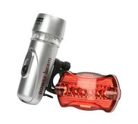 Qipeika 2 pz - Outdoor Ciclismo Mountain Bike Farfalla Attenzione Fanale Posteriore - Supporto per Carta