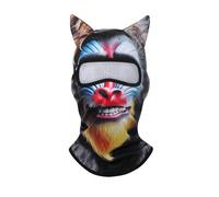 Qipeika 2pc-3d animale personalizzato copricapo estivo stampato protezione solare copricapo -BL-DW25008