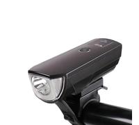 Qipeika 2pc-Mountain Bike Smart Light Sensing Equitazione Luce di guida di notte della bicicletta - Grigio